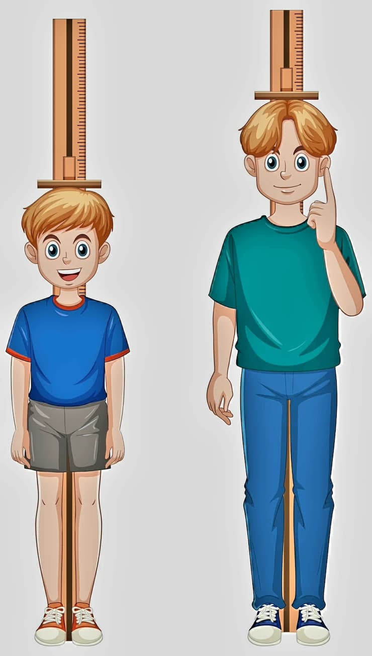 Weight categories for boys based on their age and weight